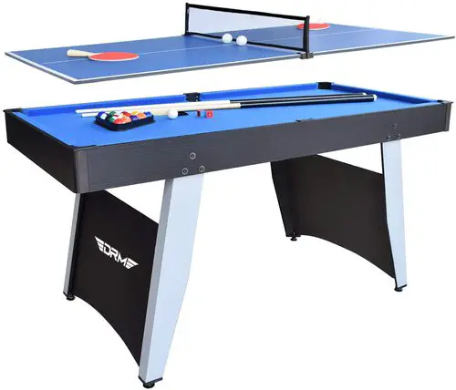 ALPIKA 2-in-1 Pool & Table Tennis Table (5ft)