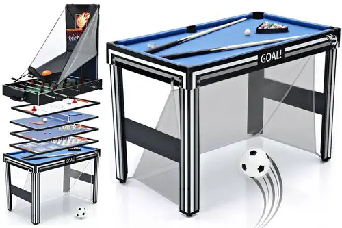 Tekscore Goal 21-in-1 Multi Games Table (4ft)
